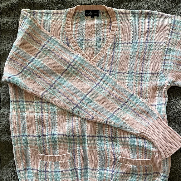 Ralph Lauren Vintage Pink Sweater - Picture 1 of 2